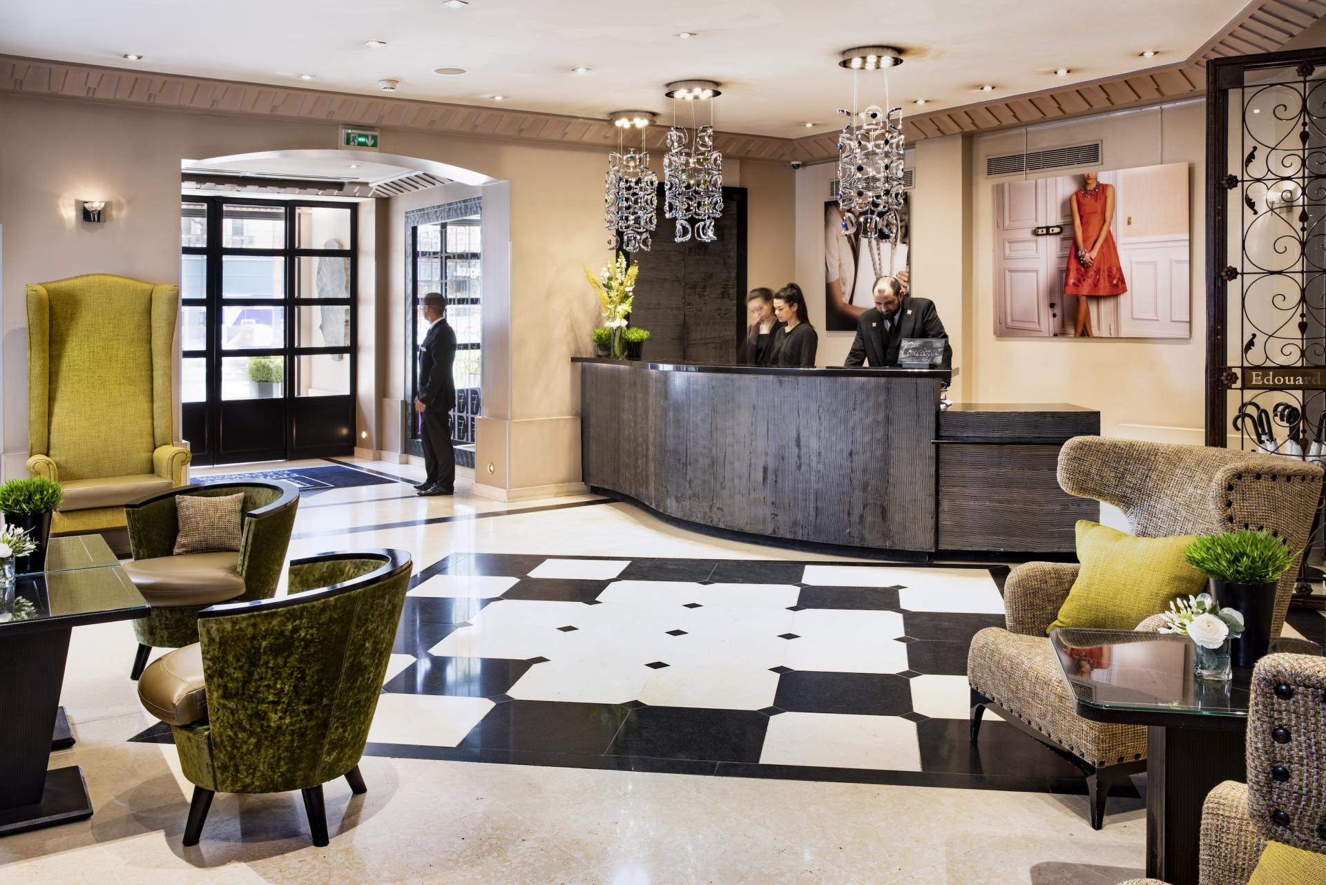 Hôtel Edouard 7 - réception